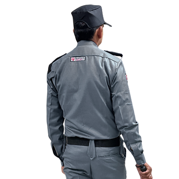 Security Uniform Unixex |Pant Shirt | Grey Full sleeve | Ultra