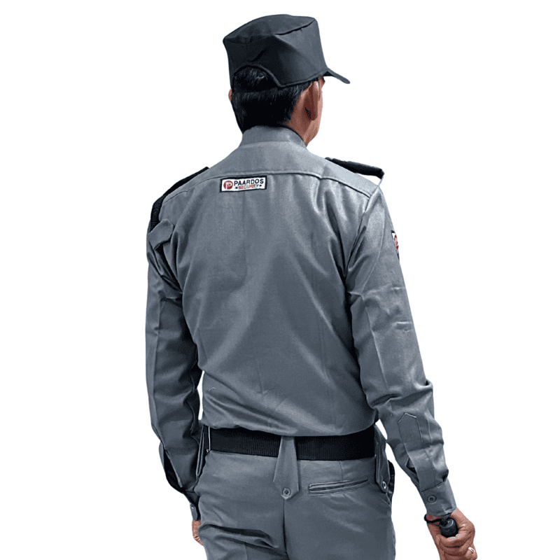 Security Shirt Pant Unisex Gray