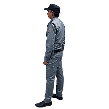 Security Uniform Unixex |Pant Shirt | Grey Full sleeve | Ultra