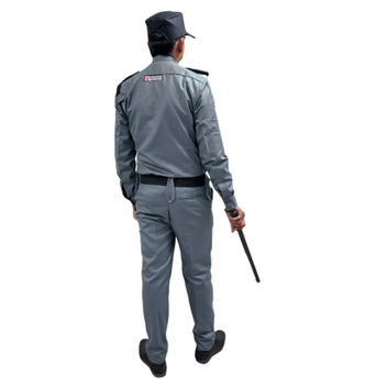 Security Uniform Unixex |Pant Shirt | Grey Full sleeve | Ultra