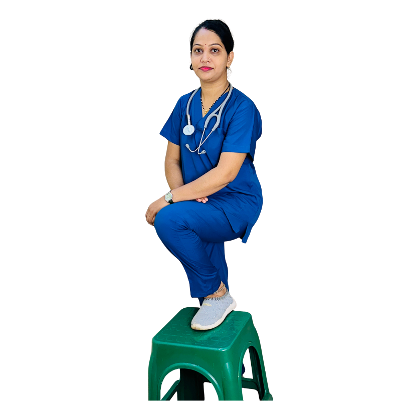 Doctor Scrub Shirt Pant Unisex Blue 