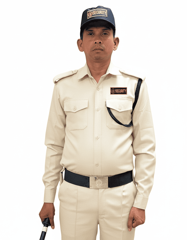Security Shirt Pant Unisex Cream
