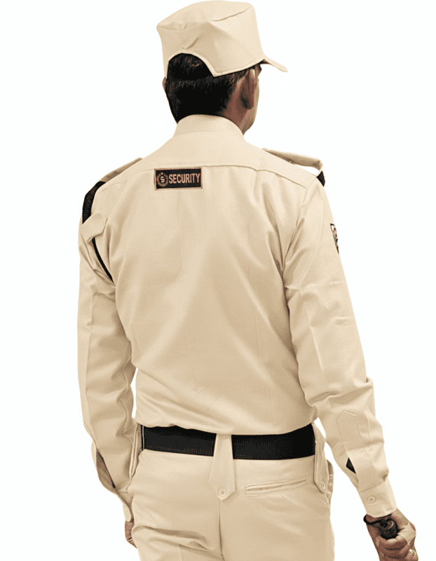 Security Shirt Pant Unisex Cream