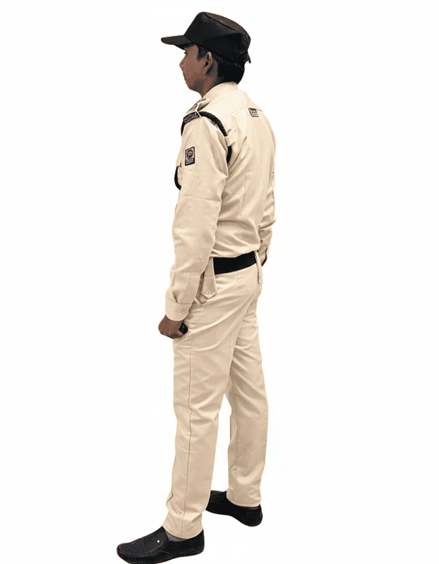 Security Shirt Pant Unisex Cream